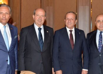 Cumhurbaşkanı Ersin Tatar, “AdaKıbrıs’ta Turizm Buluşması” organizasyonu kapsamında düzenlenen gala gecesine katıldı