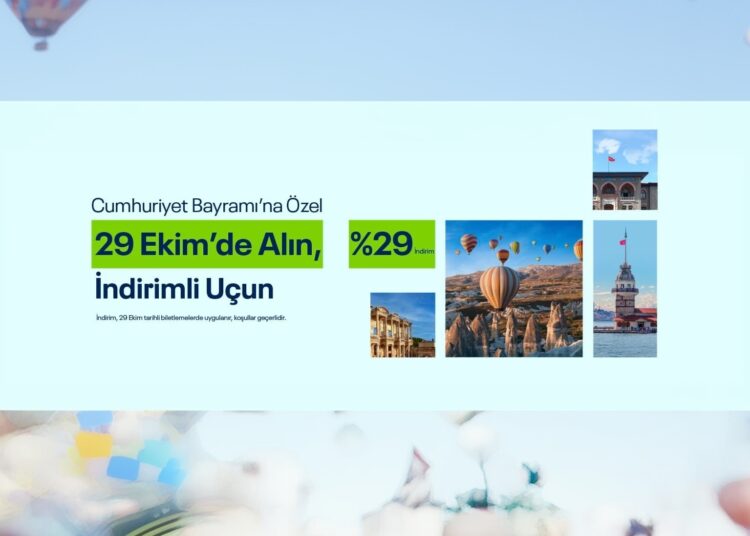 AJet’ten Cumhuriyet Bayramı’na Özel %29 İndirim Fırsatı